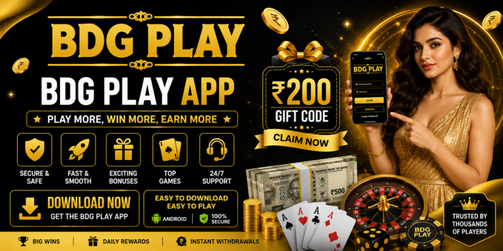 BDG Play app